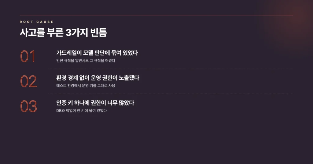 3가지 빈틈