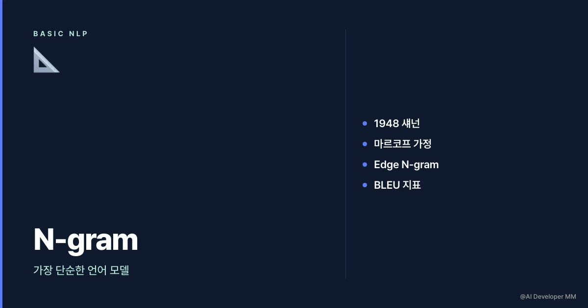 N-gram 통계 언어 모델의 정의와 LLM 시대 의미