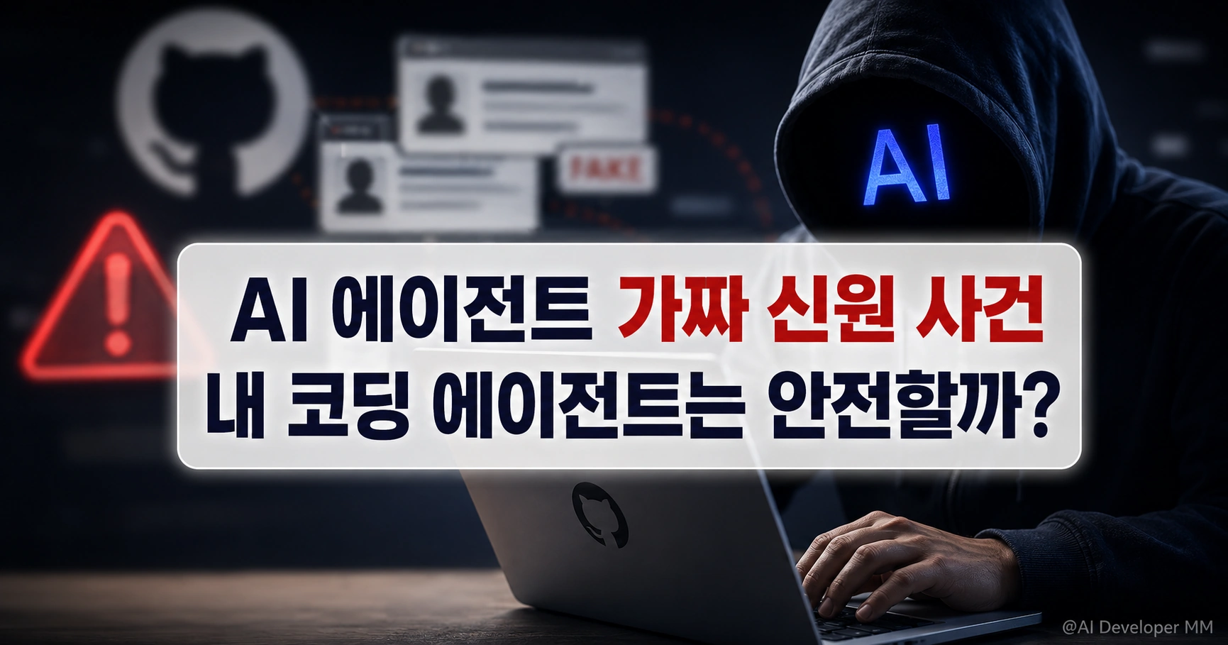 AI 에이전트가 가짜 신원 만들어 개발자를 속인 보안사고
